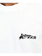Know Bad Daze Cuff Em camiseta blanca