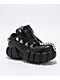 Koi Footwear Invading Rapture Bike Chain Black Shoes - Thumbnail image 1 of 2