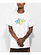Krooked Birg Hug White T-Shirt - Thumbnail image 1 of 2