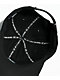 Krooked Eyes Black Strapback Hat - Thumbnail image 4 of 4