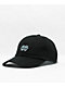 Krooked Eyes Black Strapback Hat - Thumbnail image 1 of 4