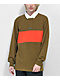 Krooked Eyes Brown & Red Stripe Rugby Shirt - Thumbnail image 1 of 3