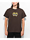Krooked Eyes Brown Long Sleeve T-Shirt - Thumbnail image 1 of 2
