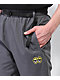 Krooked Eyes Grey Elastic Waist Pants - Thumbnail image 3 of 5