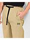 Krooked Eyes Khaki Elastic Waist Pants - Thumbnail image 4 of 8