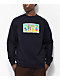 Krooked Family Affair Navy Crewneck Sweatshirt - Thumbnail image 1 of 2