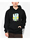 Krooked Happy Black Hoodie - Thumbnail image 1 of 3