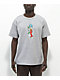 Krooked Mermaid Grey T-Shirt - Thumbnail image 1 of 2