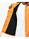 Krooked Moon Smile Orange Bomber Jacket - Thumbnail image 4 of 6