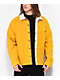 Krooked Moon Smile Reversible Tan & Yellow Jacket - Thumbnail image 1 of 8