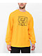 Krooked Moonsmile Gold Long Sleeve T-Shirt - Thumbnail image 1 of 2