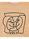 Krooked Moonsmile Tan Crewneck Sweatshirt - Thumbnail image 2 of 2