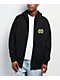Krooked New Tricks Black Zip Hoodie - Thumbnail image 1 of 4