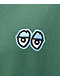 Krooked Strait Eyes Dark Green T-Shirt - Thumbnail image 3 of 3