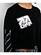 L/AB c/o Off-White™ Black Crop Sweater - Thumbnail image 3 of 4