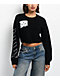 L/AB c/o Off-White™ Black Crop Sweater - Thumbnail image 1 of 4