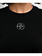 L/AB c/o Off-White™ Black Crop T-Shirt - Thumbnail image 3 of 4