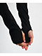 L/AB c/o Off-White™ Black Long Sleeve Crop T-Shirt - Thumbnail image 4 of 5