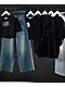 L/AB c/o Off-White™ Black Long Sleeve Crop T-Shirt - Thumbnail image 5 of 5