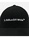 L/AB c/o Off-White™ Black Snapback Hat - Thumbnail image 3 of 4