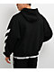 L/AB c/o Off-White™ Core Diagonal Black Zip Hoodie - Thumbnail image 2 of 5
