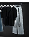 L/AB c/o Off-White™ Core Diagonal Heather Grey Crop Hoodie - Thumbnail image 6 of 6
