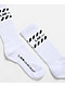 L/AB c/o Off-White™ Diagonal Stripe 3 Pack White Crew Socks - Thumbnail image 2 of 2
