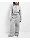 L/AB c/o Off-White™ Grey Wide Leg Sweatpants - Thumbnail image 6 of 7