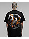 LOSTHILLS Skeleton Flame Black T-Shirt - Thumbnail image 2 of 5
