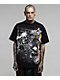 LOSTHILLS Skeleton Flame Black T-Shirt - Thumbnail image 1 of 5