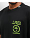 LRG Wilderness Hiking Club Black T-Shirt - Thumbnail image 3 of 3