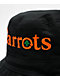 LRG x Carrots Cycle Woodmark Black Bucket Hat - Thumbnail image 5 of 6