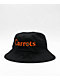 LRG x Carrots Cycle Woodmark Black Bucket Hat - Thumbnail image 2 of 6