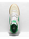 Lakai Cambridge Mid White, Green & Gum Skate Shoes - Thumbnail image 3 of 4