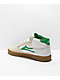 Lakai Cambridge Mid White, Green & Gum Skate Shoes - Thumbnail image 2 of 4