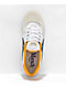 Lakai Cambridge White, Navy & Yellow Skate Shoes