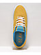 Lakai Essex zapatos de skate gamuza en dorado y azul