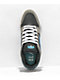 Lakai Telford Low Grey & Cyan Suede Skate Shoes - Thumbnail image 3 of 4