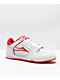 Lakai Telford Low White & Red Skate Shoes - Thumbnail image 1 of 4