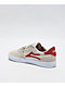 Lakai York Cream & Red Skate Shoe - Thumbnail image 2 of 5