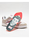 Lakai x Chocolate Telford Low Red & White Skate Shoes - Thumbnail image 5 of 5