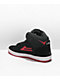 Lakai x Doomsayers Telford Black & Red High Top Skate Shoes - Thumbnail image 2 of 5