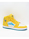 Lakai x Pacifico Telford White, Cyan, & Yellow Skate Shoes - Thumbnail image 1 of 6