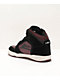 Lakai x The Pharcyde Kids Telford Black & Burgundy Suede Skate Shoes