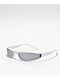 Laser White & Grey Sunglasses - Thumbnail image 1 of 3