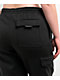 Leah Kirsch Black Cargo Sweatpants - Thumbnail image 5 of 6