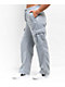 Leah Kirsch Grey Cargo Sweatpants - Thumbnail image 4 of 7