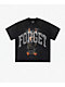 Learn To Forget Big Dog Rhinestone Black T-Shirt - Thumbnail image 4 of 4