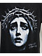 Learn To Forget Crown Of Tears Rhinestone Black Wash T-Shirt - Thumbnail image 2 of 3