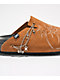 Learn To Forget Cyberchain Brown Mule Sandals - Thumbnail image 5 of 5
